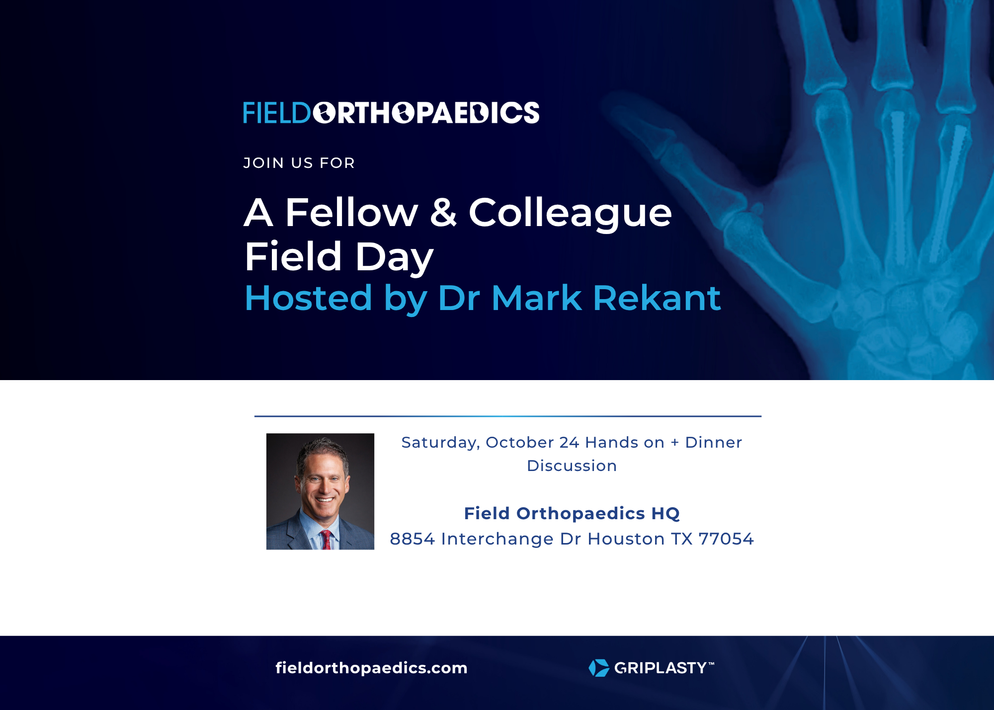 Fellow Field Day October 24th Dr Rekant